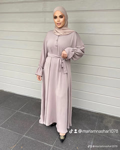 Lara Lux Abaya - Nude (U.A.E)