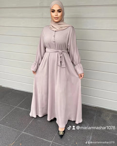 Lara Lux Abaya - Nude (U.A.E)