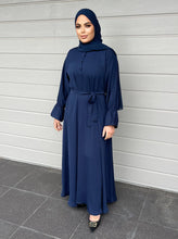 Load image into Gallery viewer, Lara Lux Abaya - Navy (U.A.E)
