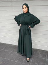 Load image into Gallery viewer, Lara Lux Abaya - Green (U.A.E)
