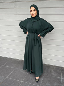 Lara Lux Abaya - Green (U.A.E)