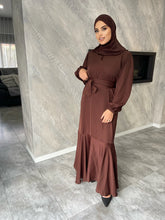 Load image into Gallery viewer, Millan Lux Dress - Chocolate

